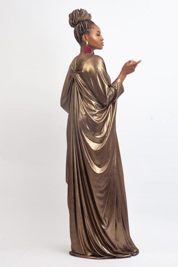 Ralia Dress In Gold