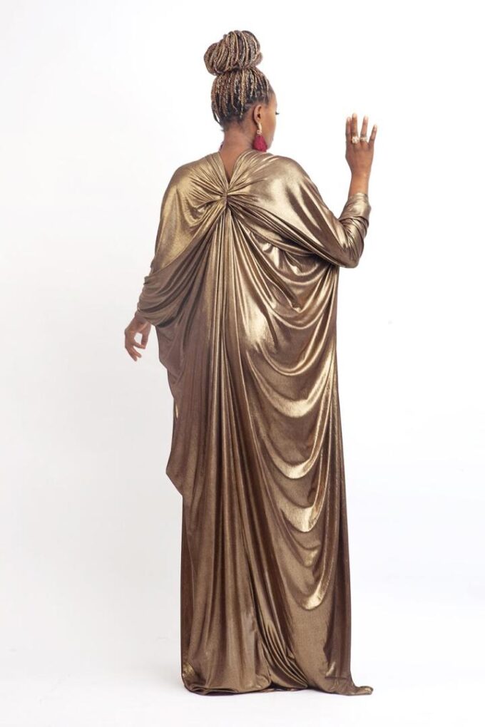 Ralia Dress In Gold