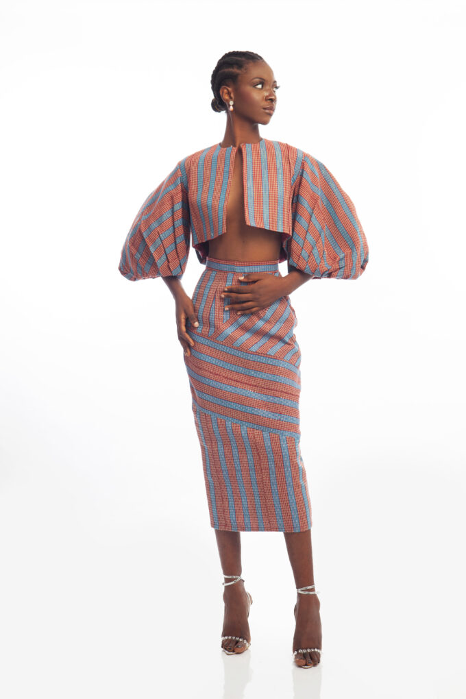 Kaima Jacket & Safi Skirt Set