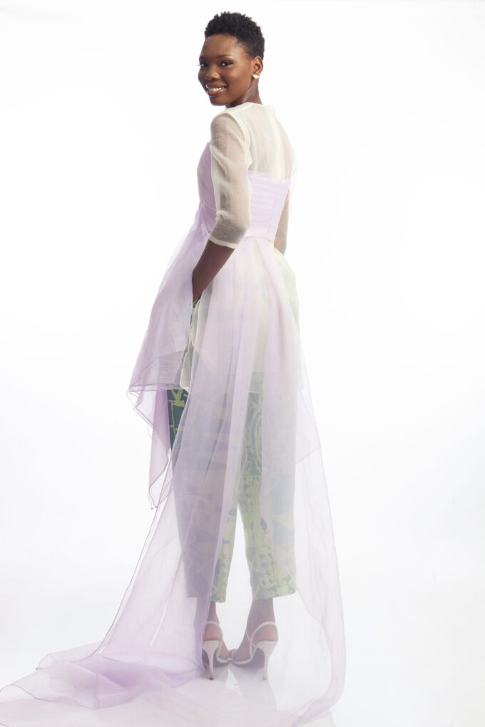 Rayo drapped top &oyo pants