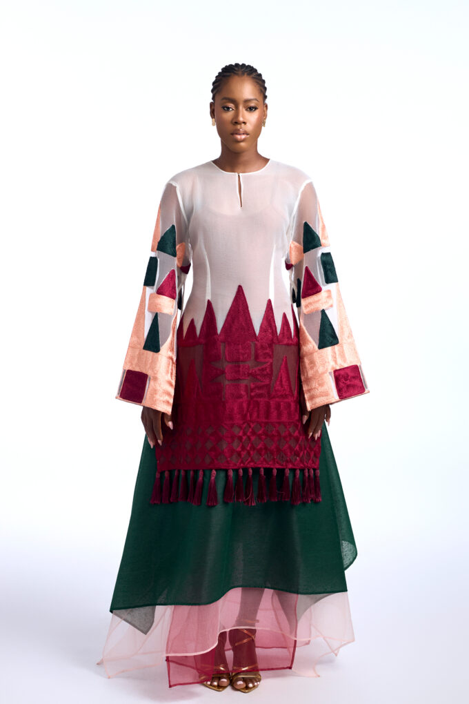 Tassle Dija Kaftan