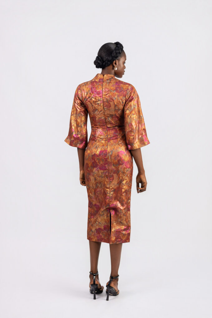 Adira Brocade Dress