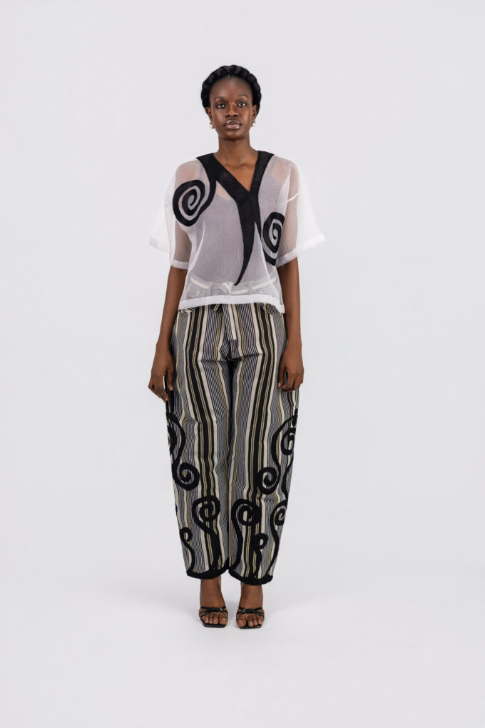 Agbada tee / Abike pants