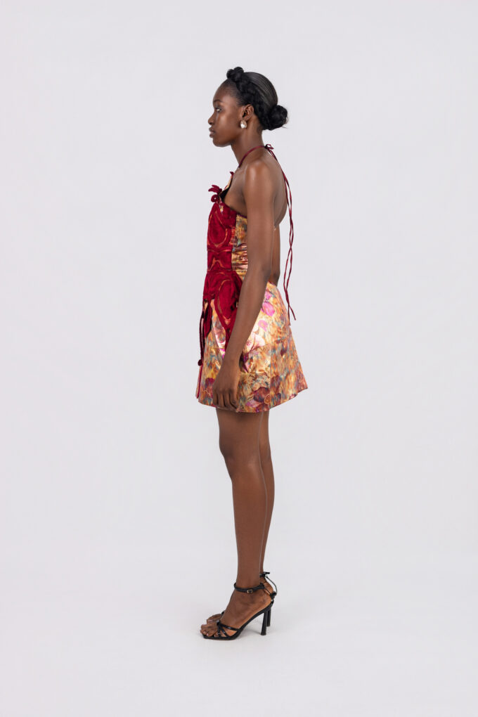 kike Brocade Dress