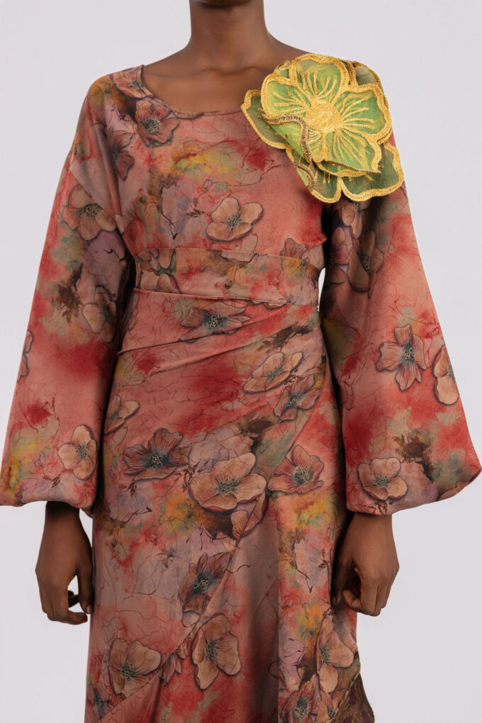 Rosin blouse and wrapper