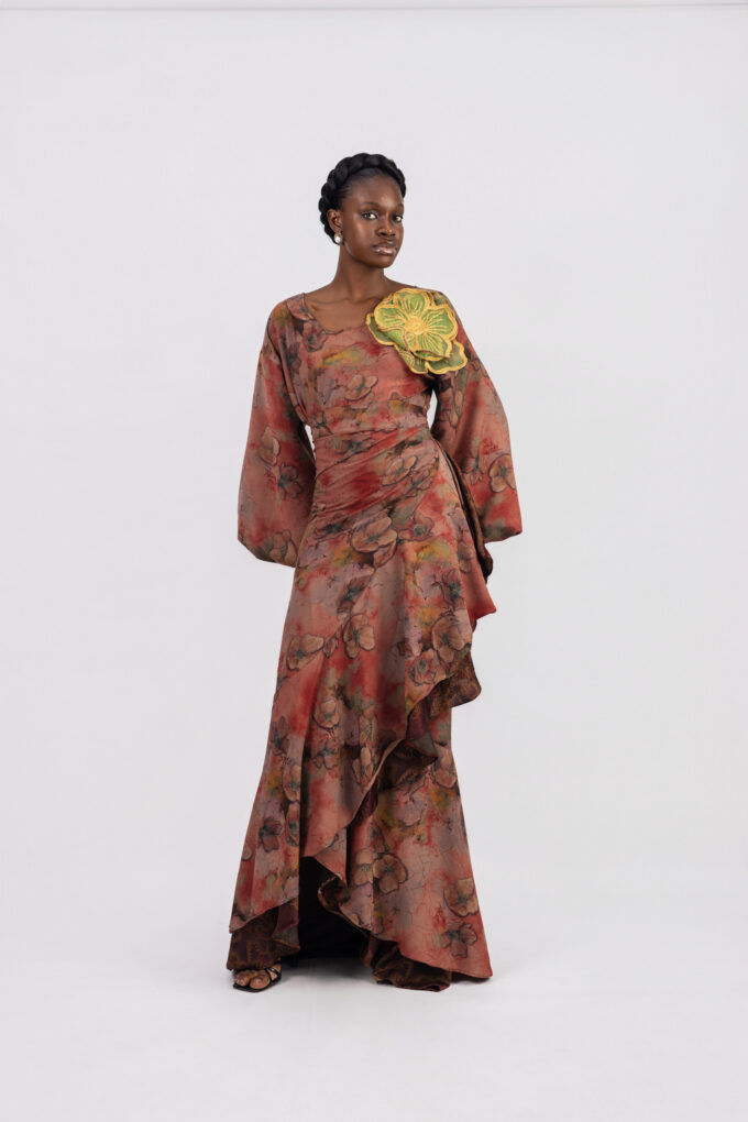 Rosin blouse and wrapper